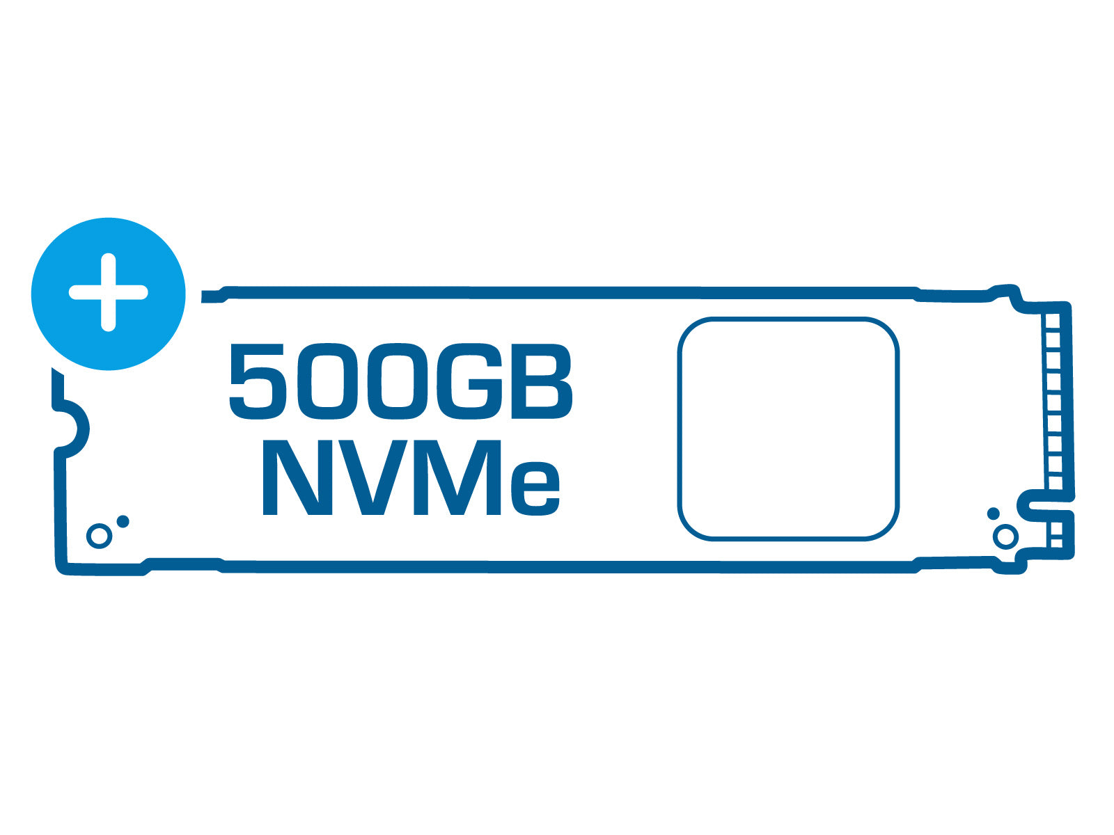 Additional Storage to 500GB NVMe Monitors.com 