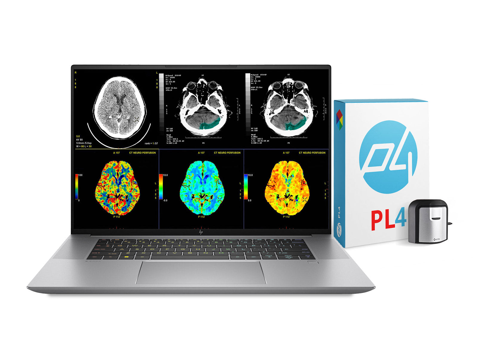 HP ZBook Studio 16 G10 Mobile Radiology Workstation | 16" WUXGA DICOM Calibrated | Core i9-13900H @ 5.4GHz | 64GB DDR5 | 1TB NVMe SSD | NVIDIA RTX 4070 8GB | WiFi 6E