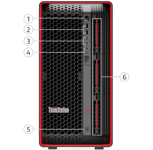 Front Ports & Slots