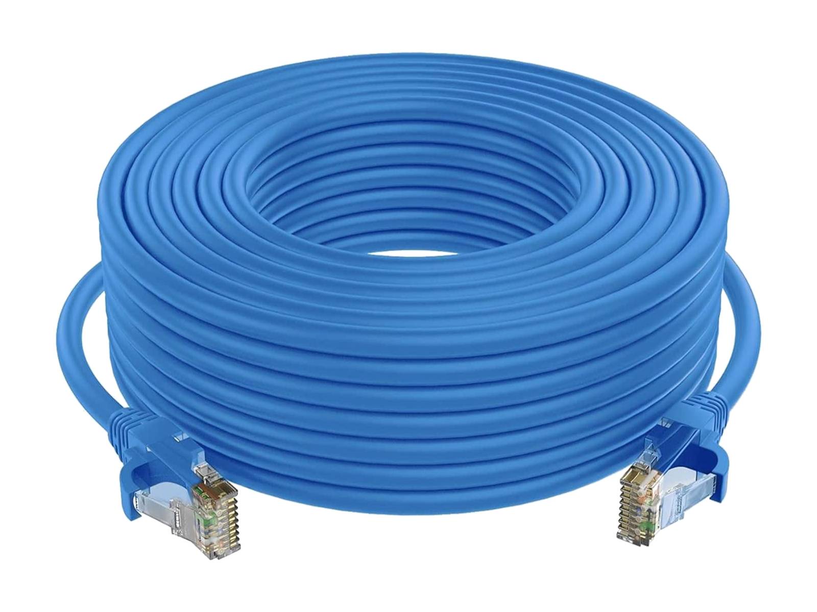 كابل التصحيح Belkin Cat5e Snagless Rj45 10 أقدام (أزرق) (A3L791-10-BLU-S)