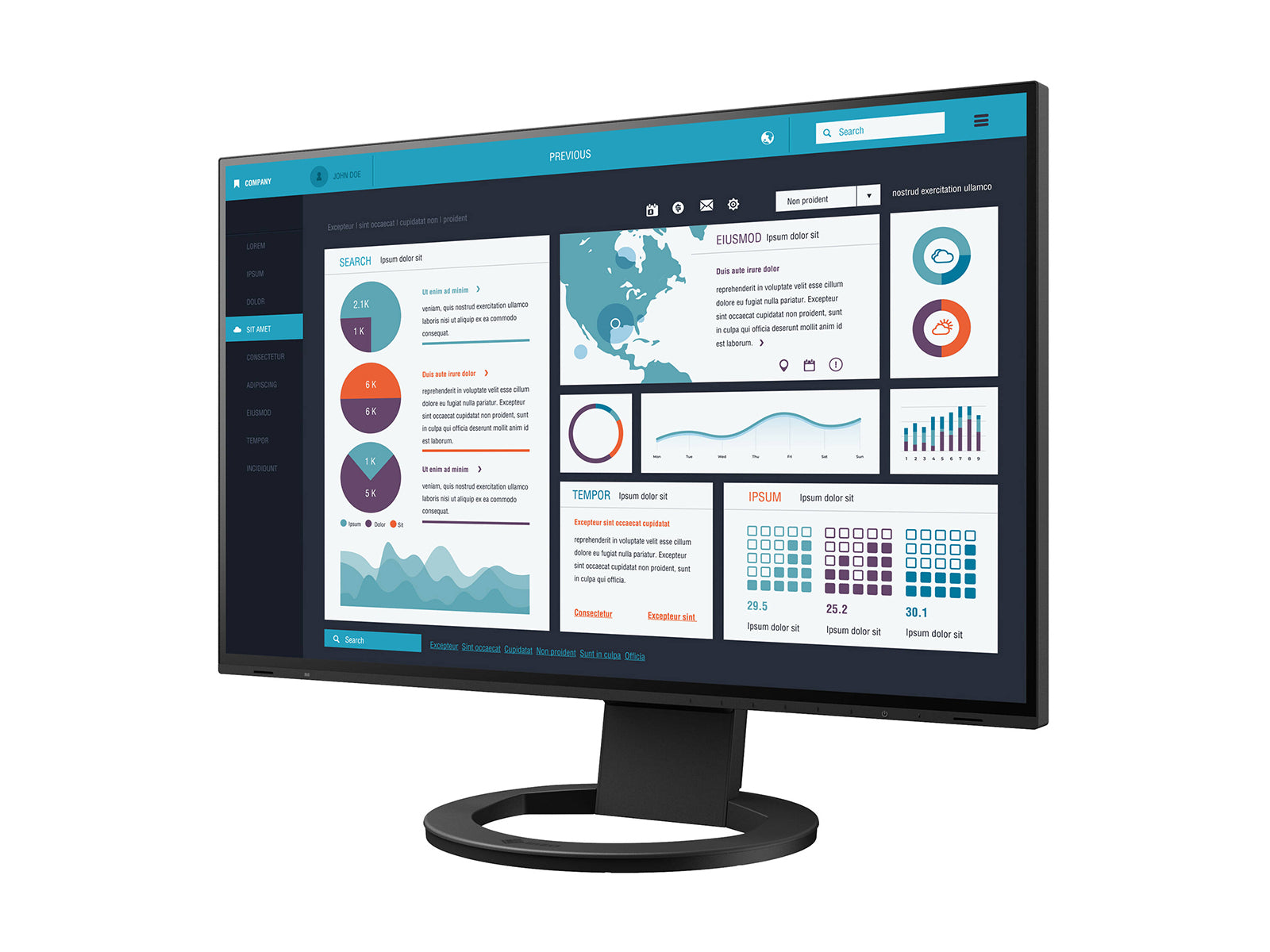 Eizo FlexScan EV2795 2560 x 1440 27" Color LED Display Monitor (EV2795FX-BK)