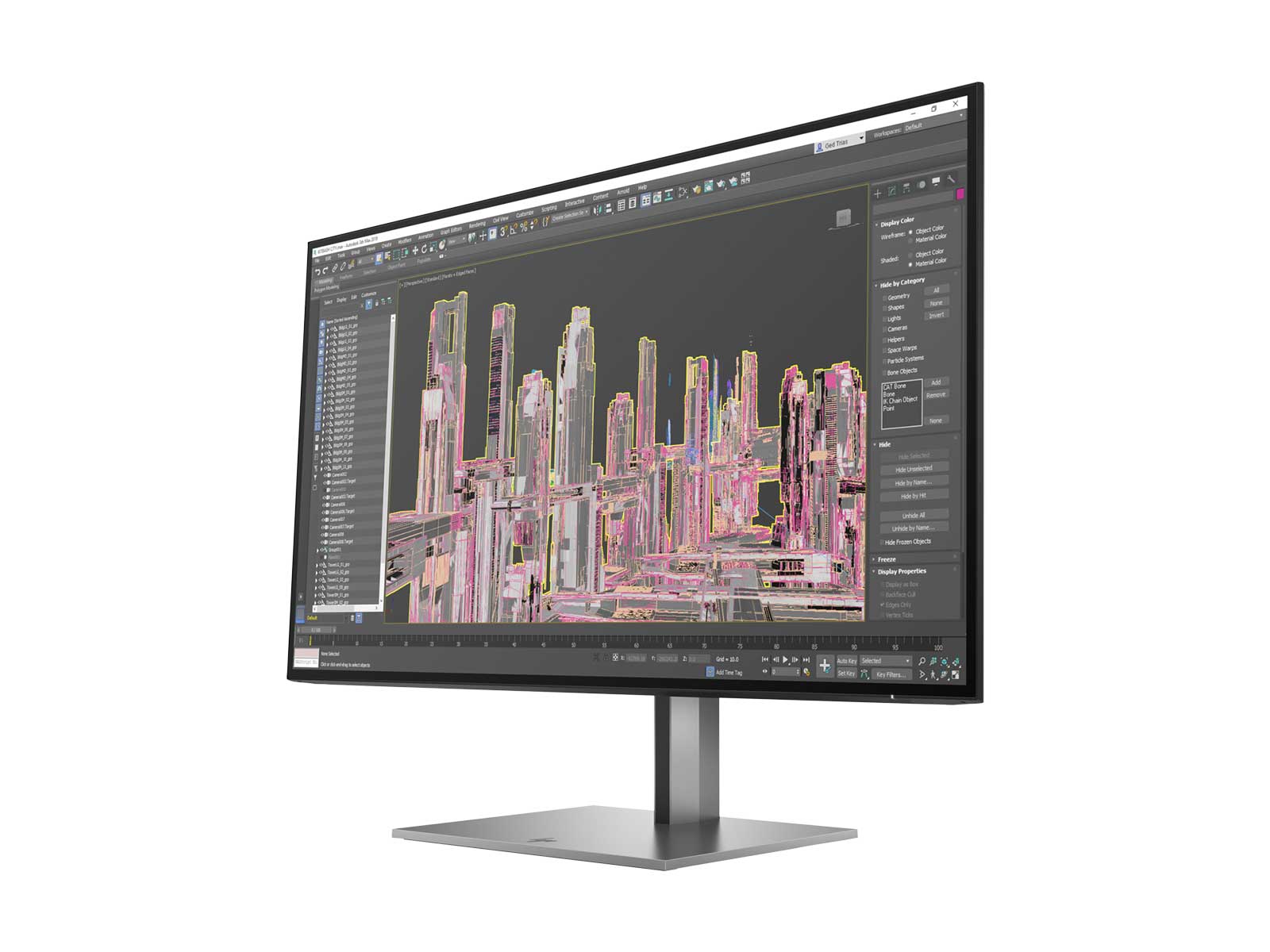 HP Z27u G3 27" (2560 x 1440) QHD LED Display Monitor (1B9X2AA#ABA) Monitors.com 