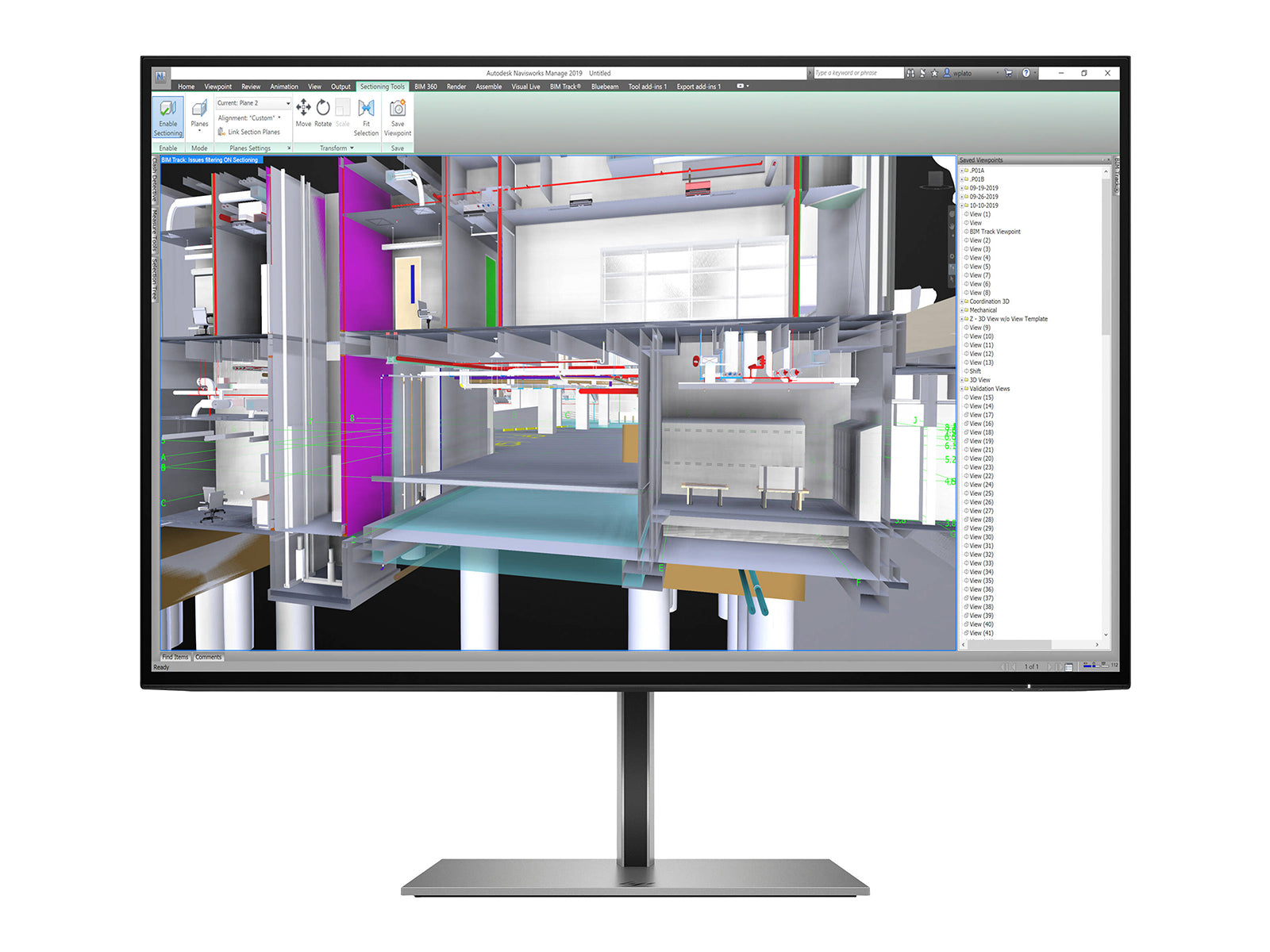 HP Z24u G3 24" WUXGA 1920 x 1200 Color LED Display Monitor (1C4Z6AA#ABA)