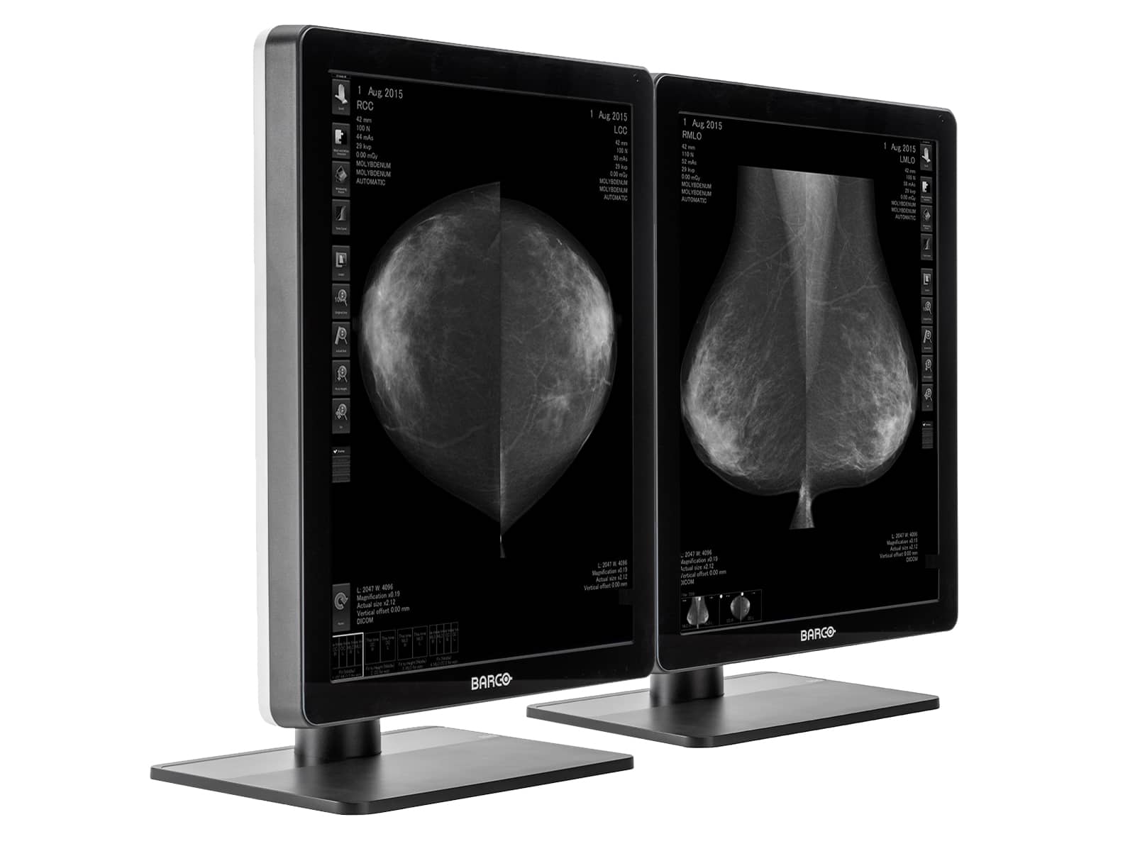 Barco Nio MDNG-5221 5MP 21" Grayscale LED 3D-DBT Mammography Breast Imaging PACS Display