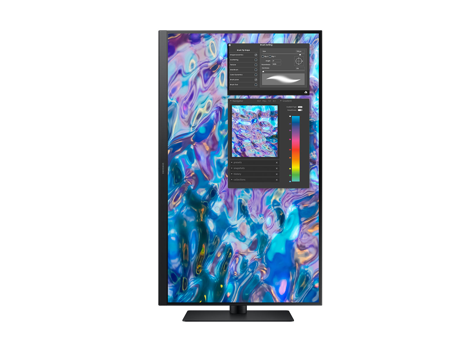 SAMSUNG S61B 27" WQHD 2560 x 1440 QHD IPS Display Monitor (LS27B610EQNXZA) Monitors.com 