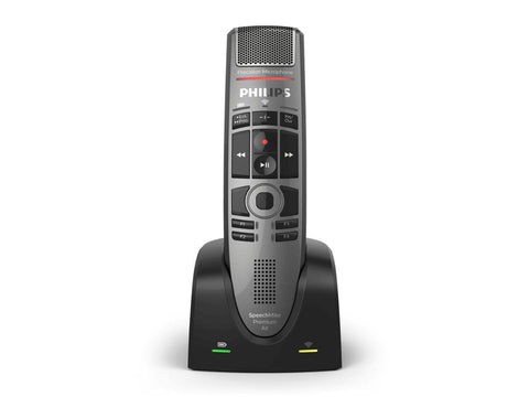 Philips SpeechMike Premium Air Wireless Push Button Dictation Microphone (SMP4000)