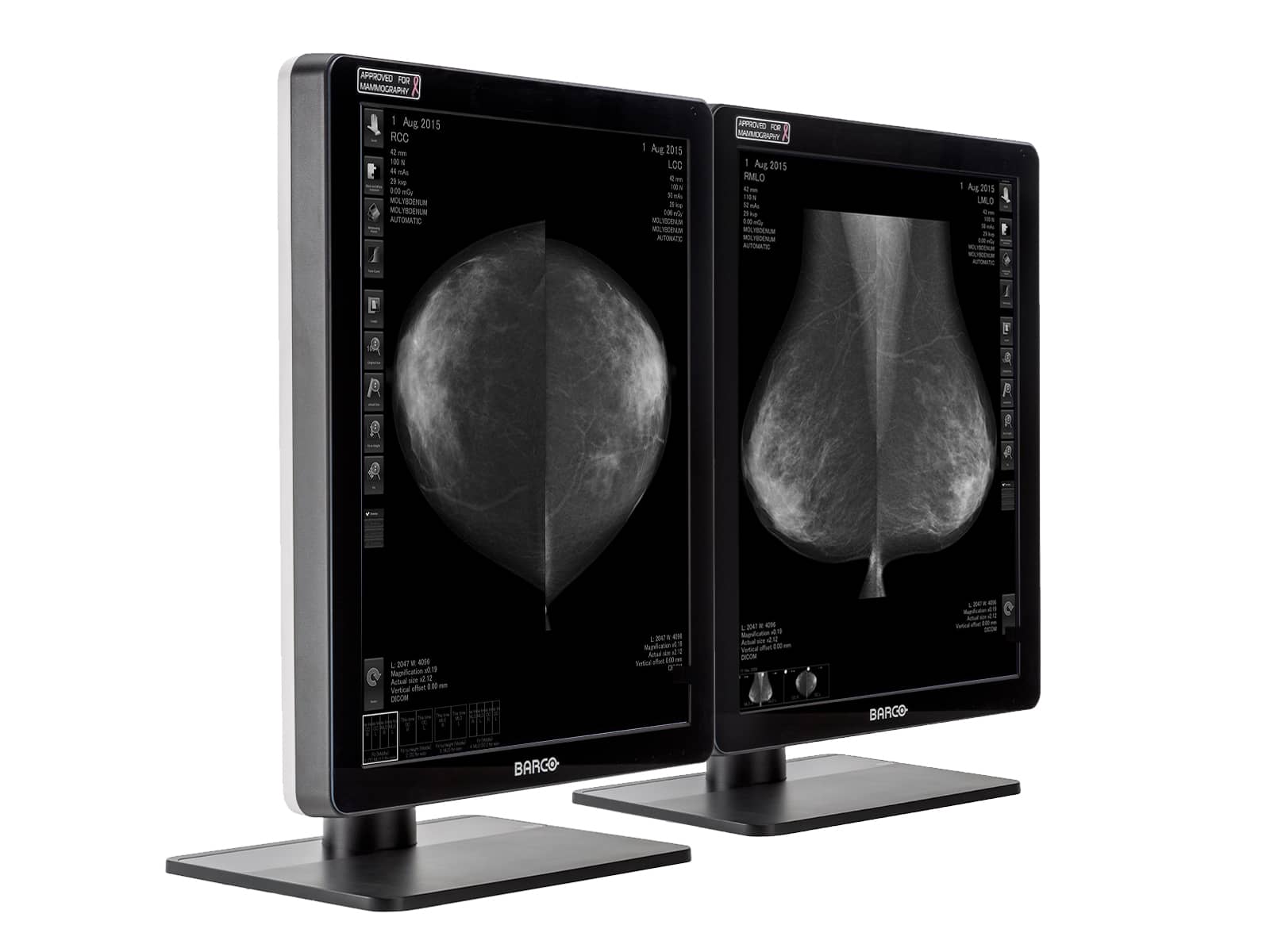 Barco Coronis MDCG-5221 5MP 21" Grayscale LED Mammo 3D-DBT Breast Imaging Display